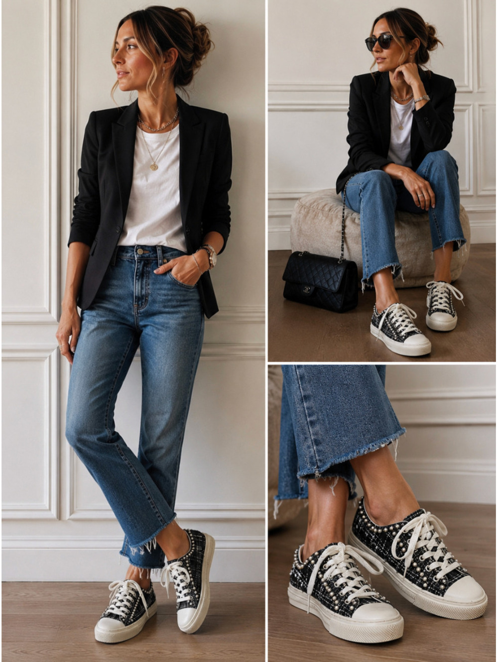 Stuart Weitzman Ollie Sneakers - Size 8.5